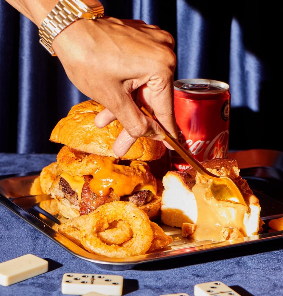 Raj Burger: Fotografía gastronómica