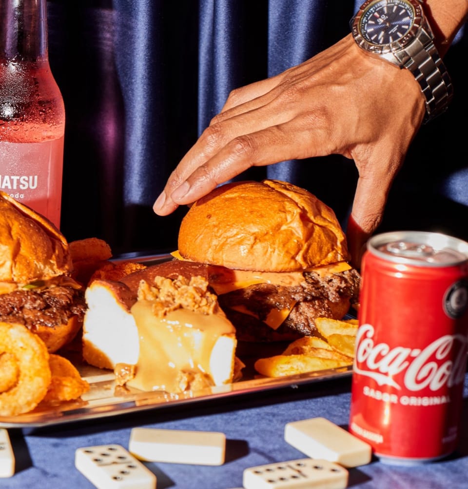 Raj Burger: Fotografía gastronómica