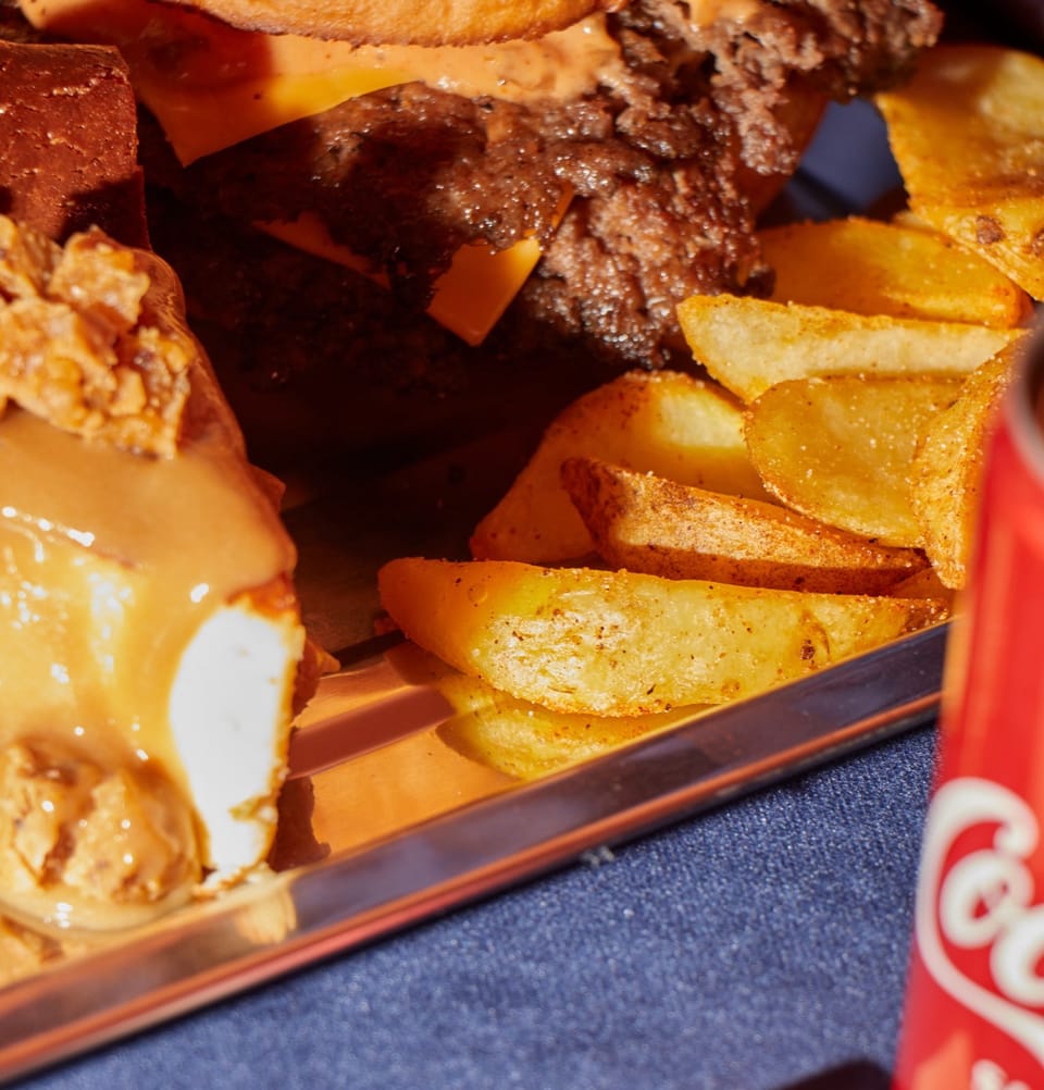 Raj Burger: Fotografía gastronómica