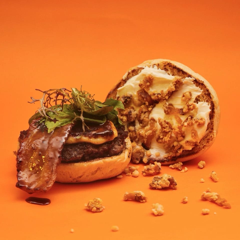 Raj Burger: Fotografía gastronómica